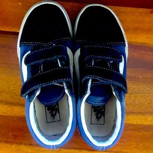 Vans Old Skool, Youth Size 13, Navy/White
